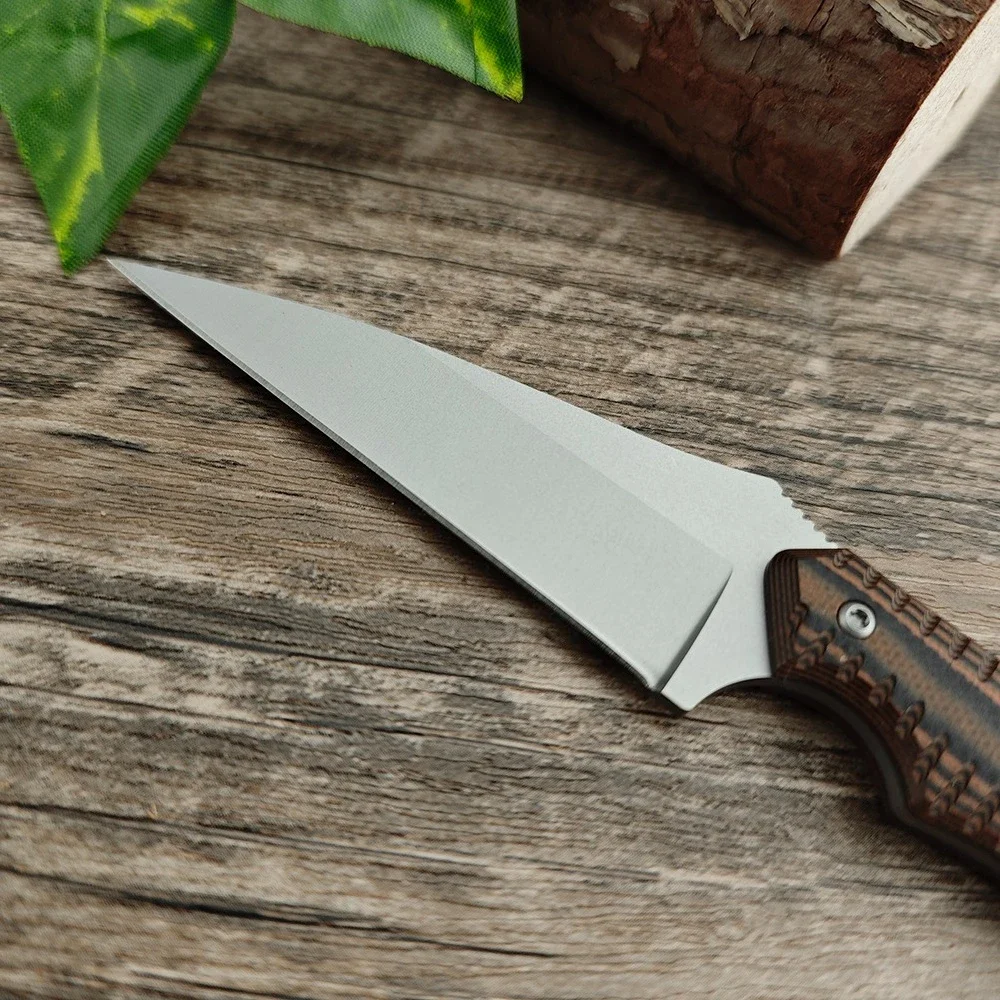 Edc Everyday Carry Knives - 2388 Compact Small Fixed Knife with