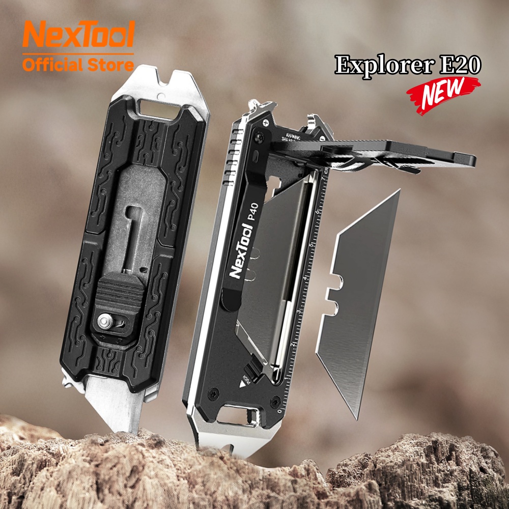 Edc Carry Knife - NexTool Explorer E20 Folding Utility Knife