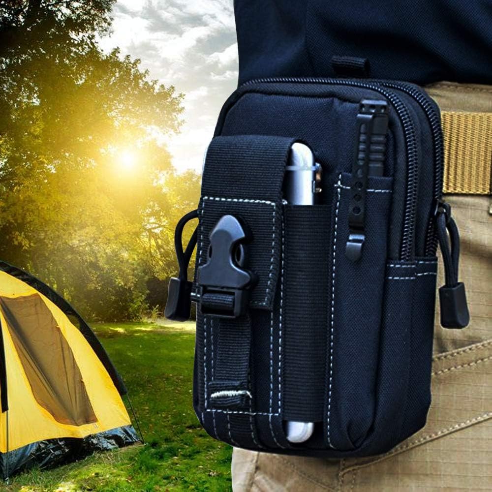 Tactical Molle Belt Pouch Mili - Edc Carry Fanny Pack 评论和价格