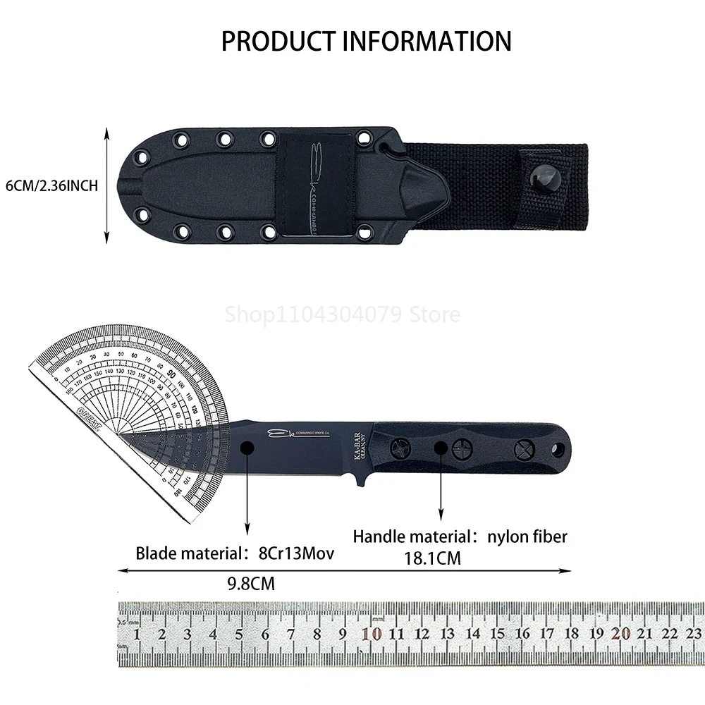 EK50 High Hardness Fixed 8Cr13 - Edc Everyday Carry Knives 评论和价格