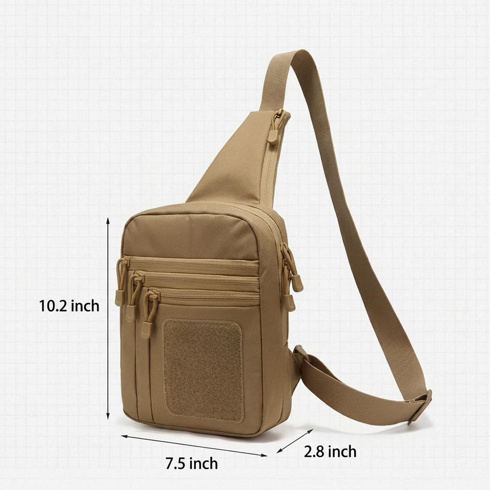 Tactical Pistol Gun Bag Concea - Edc Concealed Carry Sling Bag 评论和价格