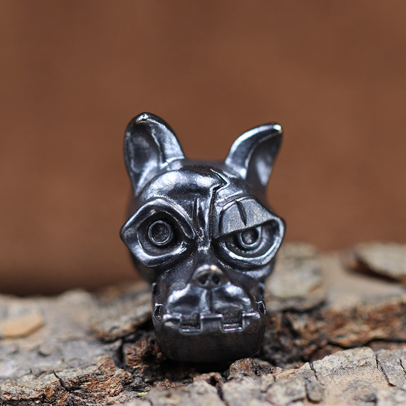 Bulldog Head Brass Knife Bead  - Edc Everyday Carry Knives 评论和价格